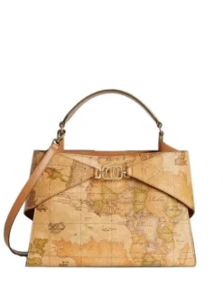 ALVIERO MARTINI PRIMA CLASSE DEA Borsa A Mano, Con Tracolla, In Pelle -borsa alla moda negozio alviero martini prima classe dea borsa a mano con tracolla in pelle naturale 191698943714 4