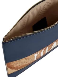 ALVIERO MARTINI PRIMA CLASSE GEO PARTY COLOR Maxi Pochette A Mano -borsa alla moda negozio alviero martini prima classe geo party color maxi pochette a mano blu navy 193902000534 2