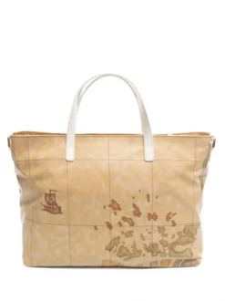 ALVIERO MARTINI PRIMA CLASSE SELENE SOFT Borsa A Mano -borsa alla moda negozio alviero martini prima classe selene soft borsa a mano bianco cotone 193902032733 4