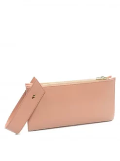 ANNA VIRGILI AIDA Pochette In Pelle Con Polsierina