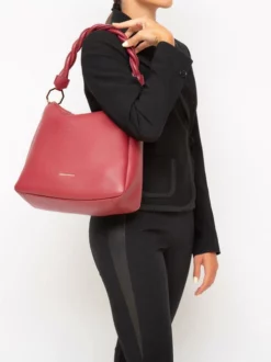 ANNA VIRGILI HUG TOSCA Sacca A Spalla Con Tracolla, In Pelle