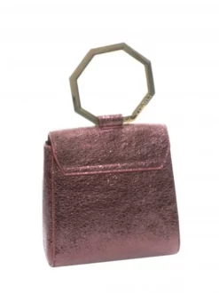 ANNA VIRGILI MYA Borsa A Mano In Pelle Metallizzata
