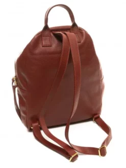 ANNA VIRGILI WORLD NEW GAIA Zaino In Pelle Con Tasca