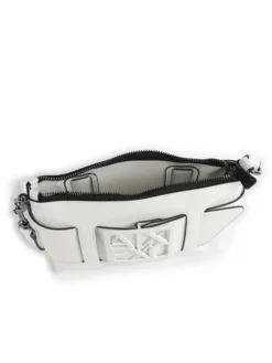 ARMANI EXCHANGE A|X BUCKLE Borsa A Spalla -borsa alla moda negozio armani exchange a x buckle borsa a spalla bianco ottico 8053616121449 5