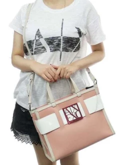 ARMANI EXCHANGE A|X BUCKLE Borsa Tote Grande