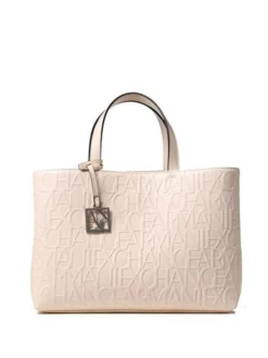 ARMANI EXCHANGE Shopper A Mano, Con Tracolla -borsa alla moda negozio armani exchange shopper a mano con tracolla nude 8053616181436 2