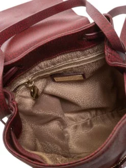 BORBONESE GRAFFITI Zaino Piccolo -borsa alla moda negozio borbonese graffiti zaino piccolo bordeaux 8053363148355 3