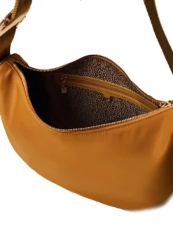 BORBONESE NYLON Borsa Luna Media A Spalla 11 BORBONESE NYLON Borsa Luna Media A Spalla -borsa alla moda negozio borbonese nylon borsa luna media a spalla miele 8053363507671 5