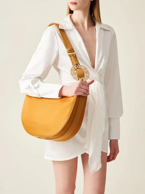 BORBONESE NYLON Borsa Luna Media A Spalla 1 BORBONESE NYLON Borsa Luna Media A Spalla