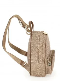 BORBONESE PORTRAIT Zainetto Donna 11 BORBONESE PORTRAIT Zainetto Donna -borsa alla moda negozio borbonese portrait zainetto donna beige brown 8053363466503 5