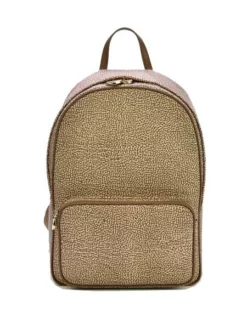 BORBONESE PORTRAIT Zaino Medio 7 BORBONESE PORTRAIT Zaino Medio -borsa alla moda negozio borbonese portrait zaino medio beige brown 8053363466633 3