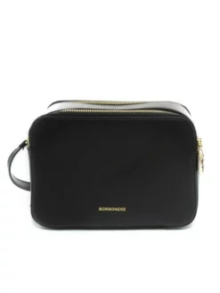 BORBONESE QUARTER Camera Case Piccola -borsa alla moda negozio borbonese quarter camera case piccola nero 8053363497880 4