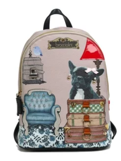 BRACCIALINI ALLROUND Zaino Tondo 8 BRACCIALINI ALLROUND Zaino Tondo -borsa alla moda negozio braccialini allround zaino tondo fantasia 8052991218270 2