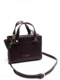 BRACCIALINI ASIA Borsa A Mano Con Tracolla -borsa alla moda negozio braccialini asia borsa a mano con tracolla multi prugna 8052991128616 4