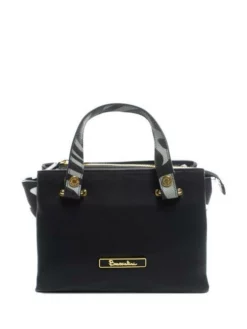 BRACCIALINI ASIA Borsa A Mano, Con Tracolla -borsa alla moda negozio braccialini asia borsa a mano con tracolla nero zebra 8052991124663 3