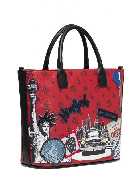 BRACCIALINI CARTOLINE NEW YORK Borsa A Mano Con Tracolla 4 BRACCIALINI CARTOLINE NEW YORK Borsa A Mano Con Tracolla - immagine 4