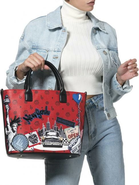 BRACCIALINI CARTOLINE NEW YORK Borsa A Mano Con Tracolla 1 BRACCIALINI CARTOLINE NEW YORK Borsa A Mano Con Tracolla
