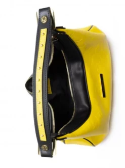 BRACCIALINI LOLA Borsa Sottobraccio In Pelle 8 BRACCIALINI LOLA Borsa Sottobraccio In Pelle -borsa alla moda negozio braccialini lola borsa sottobraccio in pelle giallo 8052991124212 3