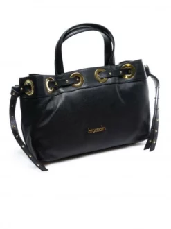 BRACCIALINI MARGOT Borsa A Mano In Pelle Con Tracolla 8 BRACCIALINI MARGOT Borsa A Mano In Pelle Con Tracolla -borsa alla moda negozio braccialini margot borsa a mano in pelle con tracolla nero 8052991203801 3