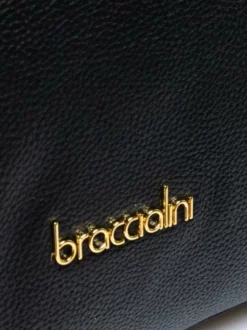 BRACCIALINI MARGOT Borsa A Mano In Pelle Con Tracolla 9 BRACCIALINI MARGOT Borsa A Mano In Pelle Con Tracolla -borsa alla moda negozio braccialini margot borsa a mano in pelle con tracolla nero 8052991203801 4