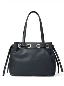 BRACCIALINI MARGOT Borsa A Spalla In Pelle -borsa alla moda negozio braccialini margot borsa a spalla in pelle nero 8052991203825 3