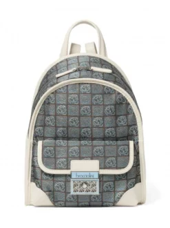 BRACCIALINI MONOGRAM Zaino In Tessuto Jacquard -borsa alla moda negozio braccialini monogram zaino in tessuto jacquard avio 8052991187828 3