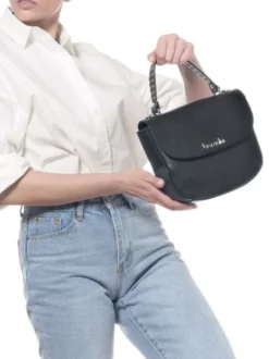 BRACCIALINI NAOMI Mini Bag A Mano, Con Tracolla 6 BRACCIALINI NAOMI Mini Bag A Mano, Con Tracolla -borsa alla moda negozio braccialini naomi mini bag a mano con tracolla nero 8052991190453 2