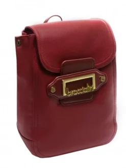 BRACCIALINI NICOLE Zaino In Pelle -borsa alla moda negozio braccialini nicole zaino in pelle carminio dollaro 8052991204006 3