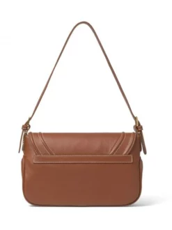 BRACCIALINI NORA Borsa A Spalla In Pelle 5 BRACCIALINI NORA Borsa A Spalla In Pelle -borsa alla moda negozio braccialini nora borsa a spalla in pelle marrone 8052991201715 2