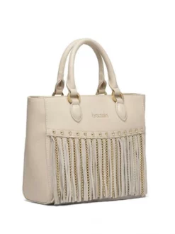 BRACCIALINI ROCK Borsa A Mano Con Tracolla 6 BRACCIALINI ROCK Borsa A Mano Con Tracolla -borsa alla moda negozio braccialini rock borsa a mano con tracolla beige 8052991205126 2