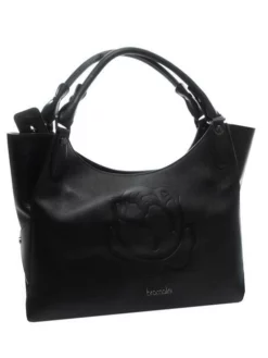 BRACCIALINI SCARLET Borsa In Pelle 9 BRACCIALINI SCARLET Borsa In Pelle -borsa alla moda negozio braccialini scarlet borsa in pelle nero 8052991202064 4
