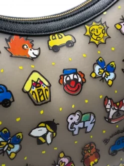 BRACCIALINI TEMINI Borsa A Spalla Trasparente 8 BRACCIALINI TEMINI Borsa A Spalla Trasparente -borsa alla moda negozio braccialini temini borsa a spalla trasparente gum nero 8052991106836 3