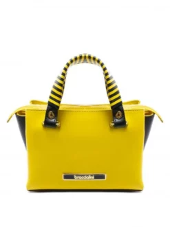 BRACCIALINI ZOE Borsa A Mano, Con Tracolla, In Pelle -borsa alla moda negozio braccialini zoe borsa a mano con tracolla in pelle giallo 8052991073794 3