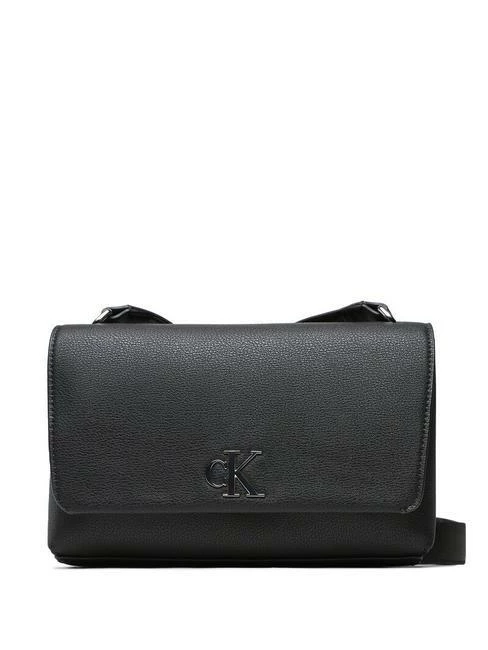 CALVIN KLEIN CK JEANS MINIMAL MONOGRAM Borsa Con Flap A Tracolla 3 CALVIN KLEIN CK JEANS MINIMAL MONOGRAM Borsa Con Flap A Tracolla - immagine 3