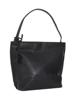 CALVIN KLEIN CK SET Borsa A Spalla -borsa alla moda negozio calvin klein ck set borsa a spalla ckblack 8719856920869 2