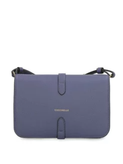 COCCINELLE COSIMA Borsa A Tracolla In Pelle -borsa alla moda negozio coccinelle cosima borsa a tracolla in pelle mirtillo 8059978456939 2