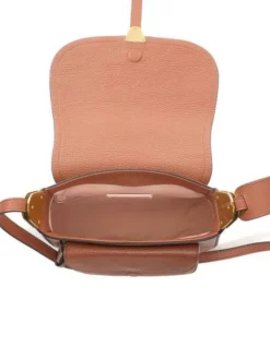 COCCINELLE FAUVE Borsa Con Patta In Pelle -borsa alla moda negozio coccinelle fauve borsa con patta in pelle cinnam 8059978493378 4