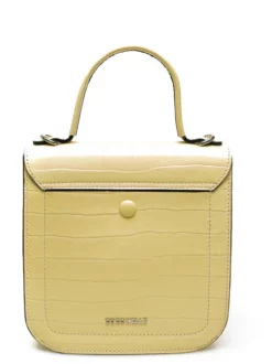 COCCINELLE GREEZ CROCO MIni Bag In Pelle -borsa alla moda negozio coccinelle greez croco mini bag in pelle soap 8059978184764 3