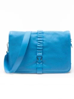 COCCINELLE IZAR Borsa In Pelle Di Vitello Trasforata -borsa alla moda negozio coccinelle izar borsa in pelle di vitello trasforata signalblue 8059978157966 2