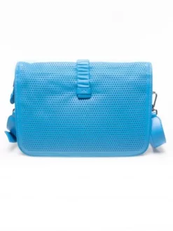 COCCINELLE IZAR Borsa In Pelle Di Vitello Trasforata -borsa alla moda negozio coccinelle izar borsa in pelle di vitello trasforata signalblue 8059978157966 3