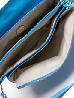 COCCINELLE IZAR Borsa In Pelle Di Vitello Trasforata -borsa alla moda negozio coccinelle izar borsa in pelle di vitello trasforata signalblue 8059978157966 4