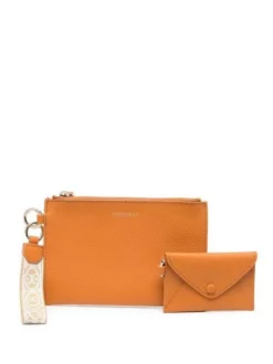 COCCINELLE LYRA Pochette In Pelle Con Pouch