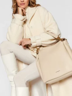 COCCINELLE MAELODY Borsa A Mano, In Pelle Martellata -borsa alla moda negozio coccinelle maelody borsa a mano in pelle martellata silk 8059978395214 2