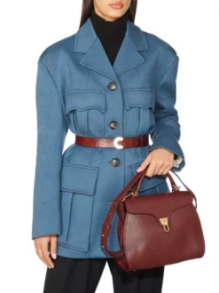 COCCINELLE MARVIN Mini Bag A Mano, Con Tracolla -borsa alla moda negozio coccinelle marvin mini bag a mano con tracolla marsala 8059978307286 2