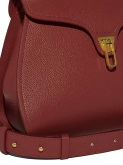 COCCINELLE MARVIN Mini Bag A Mano, Con Tracolla -borsa alla moda negozio coccinelle marvin mini bag a mano con tracolla marsala 8059978307286 4
