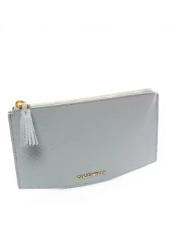COCCINELLE Pochette In Pelle Stampa Rettile