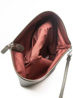 COCCINELLE Pochette Large In Pelle Texturizzata