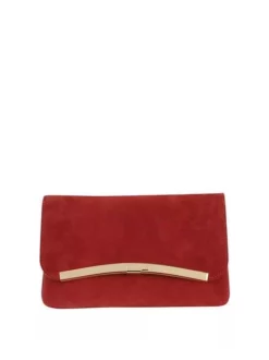 COCCINELLE RIZZO SUEDE Pochette In Camoscio -borsa alla moda negozio coccinelle rizzo suede pochette in camoscio polish red 8059978186041 4