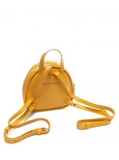 COCCINELLE VEGA Zaino Mini In Pelle Martellata -borsa alla moda negozio coccinelle vega zaino mini in pelle martellata apricot 8059978388001 3
