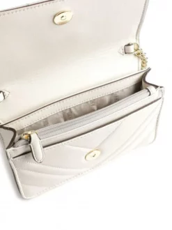 DKNY DELPHINE Borsa In Pelle A Tracolla Con Catena -borsa alla moda negozio dkny delphine borsa in pelle a tracolla con catena pebble 755405604147 2